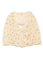 リトルフラワーチュールブラウス/YEL