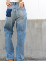 ワイドデニムパンツ