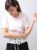 ヴィンテージテイストNAVYプリントTシャツ