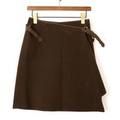 巻スカート 36 バーバリーブルーレーベル 59528 BURBERRY BLUE LABEL ブラウン系 レディース