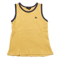 胸元ホース刺繍　タンクトップ 120A バーバリーロンドン 69952 BURBERRY LONDON イエロー メンズ