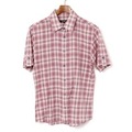 半袖チェックシャツ ピンク 2 バーバリーブラックレーベル 70779 BURBERRY BLACK LABEL ピンク メンズ