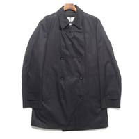 裏地キルティングチェックライナー付ショートトレンチコート M バーバリーブラックレーベル 66013 BURBERRY BLACK LABEL ネイビー メンズ