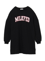 IVY LOGO BIG SWEAT DRESS/アッシュ