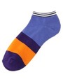 WEGO/マルチカラーブロックソックス