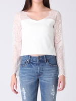 サイドレーストップス/WHT