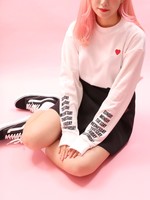 WC/ハートハイネックスウェット