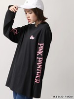 WEGO|【ピンクパンサーコラボ】ロングTシャツ