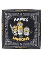 WEGO/ミニオン×ホークス バンダナ