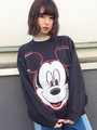 【USED】 ミッキー キャラクタースウェット