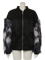 アームフェイクファーMA-1/BLK