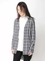 WEGO/チェックシャツカーディガン