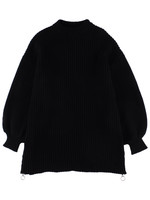 DAMMY/サイドジップロングニット