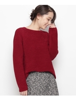 ホールガーメント(R)ニットプルオーバー/ブラック(019)