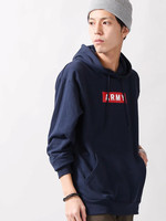 WEGO/ARMYボックスロゴパーカー