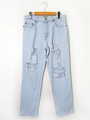 リメイククラッシュデニムパンツ リメイク  GUESS ゲス   