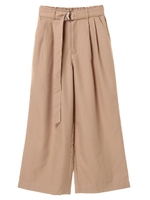 T/Rタックパンツ/ベージュ