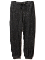 【Joel Robuchon & gelato pique】HOMMEネップジャガードロングパンツ/BLK