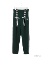 スピンドルジャージーパンツ/ブラック