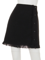 ツイードフリンジミニSK/ORG