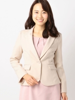 テーラードジャケット/ベージュ