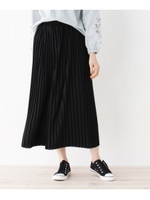 プリーツスカンツ/ブラック(019)