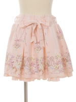 ラッピング柄スカパン/ホワイト