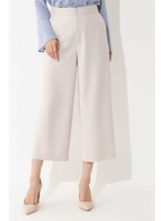 リネンライクストレッチパンツ/ベージュ(040)