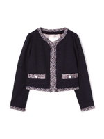 ミックスパールノーカラーブルゾン/エクリュ1(031)