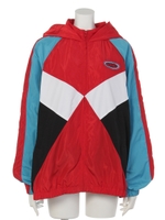 CANDY HOODED JACKET/RED