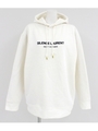 【Alluge】【HOLLYWOOD MADE】SILENCE LAURENTフーディー/ブラック(027)
