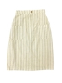 【anap mimpi】ストライプスカート/ベージュ(005)