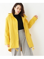 【防花粉・撥水】ライナー付グログランマウンテンコート/レモンイエロー(031)