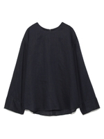 セットアップリネンブラウス/NVY