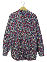 WEGO/【古着】柄シャツ