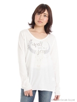 T/C バッファロー ロンT/オフホワイト