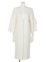 ＷフリルＳＬＶ　Ｋｎｉｔ　ＣＤ/WHT