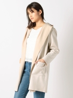 フェイクスウェードトッパー/ベージュ