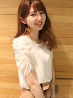 【sw】ギャザースリーブトップス/O.WHT