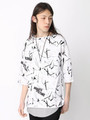 WEGO/アクセサリー付きアンサンブル総柄ビッグTシャツ