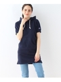 Champion スウェットチュニックワンピース/ブルー系(095)