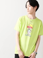 WEGO/ボックスプリントTシャツ
