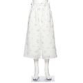 【50%OFF】サイドリボン小花柄スカーチョ
