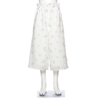 【50%OFF】サイドリボン小花柄スカーチョ