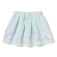 【30%OFF】シェル×花プリントスカート