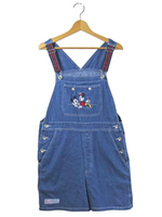 WEGO/【古着】Mickey オーバーオールショーツ