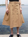 【2018春夏商品】トレンチスカート