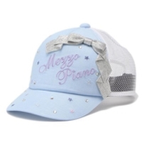 グリッターリボンメッシュキャップ