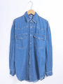 デニムウエスタンシャツ      