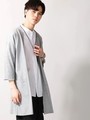 WEGO/ノーカラーロングカーディガン